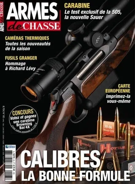 Armes de Chasse – Avril-Juin 2024