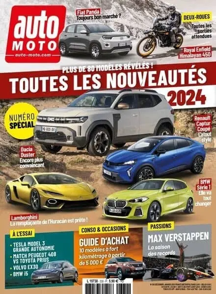 Auto Moto France – Decembre 2023 – Janvier 2024