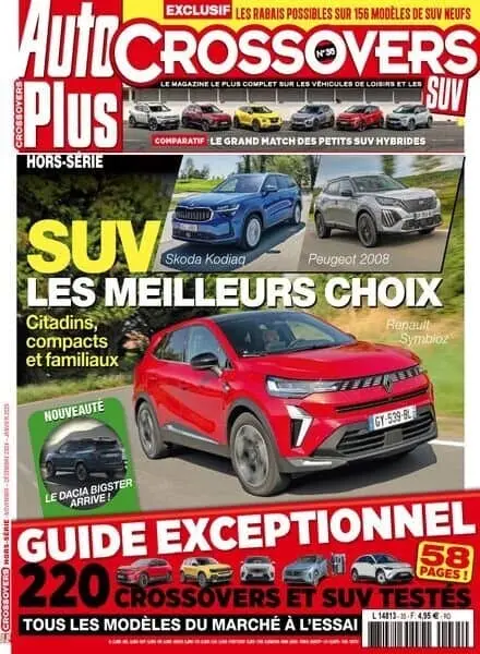 Auto Plus Crossovers SUV – Novembre-Decembre 2024 – Janvier 2025