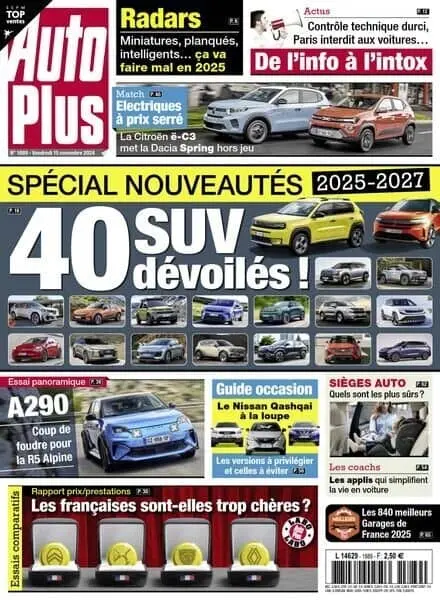 Auto Plus France – 15 Novembre 2024