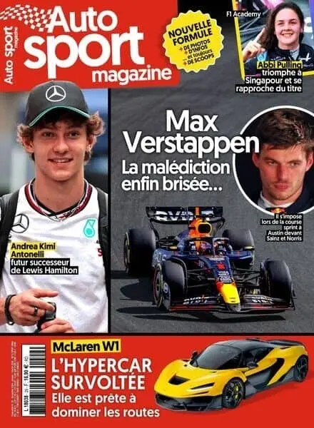 Auto Sport Magazine – Decembre 2024 – Janvier-Fevrier 2025