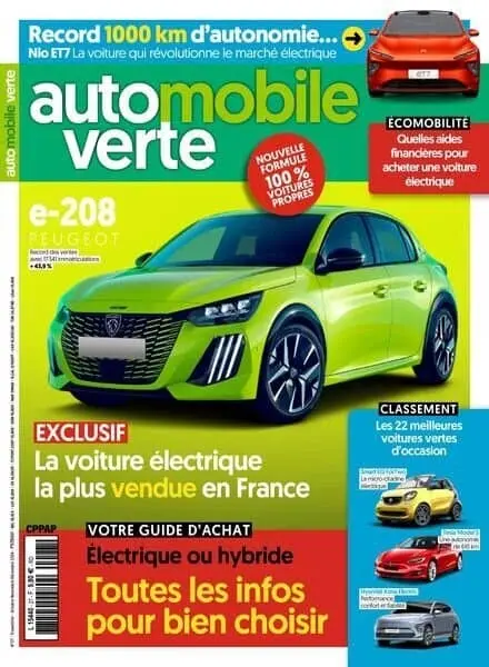 Automobile Verte – Octobre-Novembre-Decembre 2024