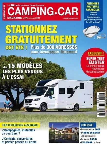 Camping-Car Magazine – Juillet 2024