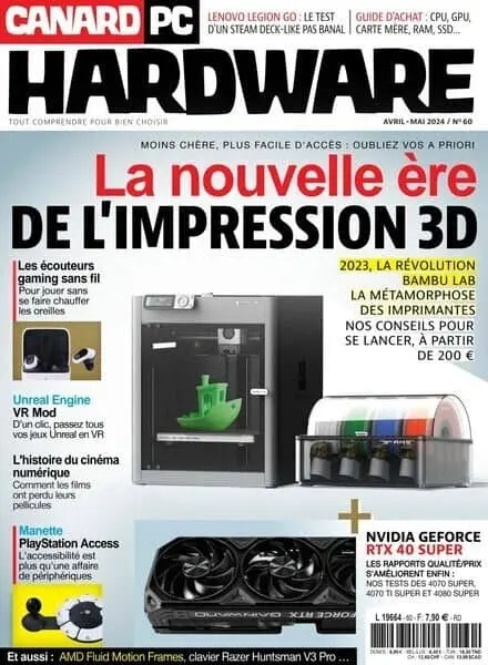 Canard PC Hardware – Avril-Mai 2024