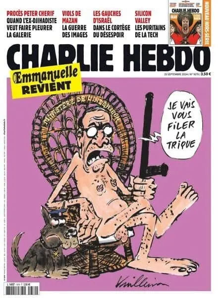 Charlie Hebdo – 25 Septembre 2024