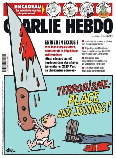 Charlie Hebdo – 3 Janvier 2024