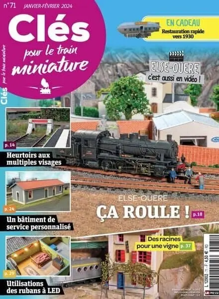 Cles pour le train miniature – Janvier-Fevrier 2024