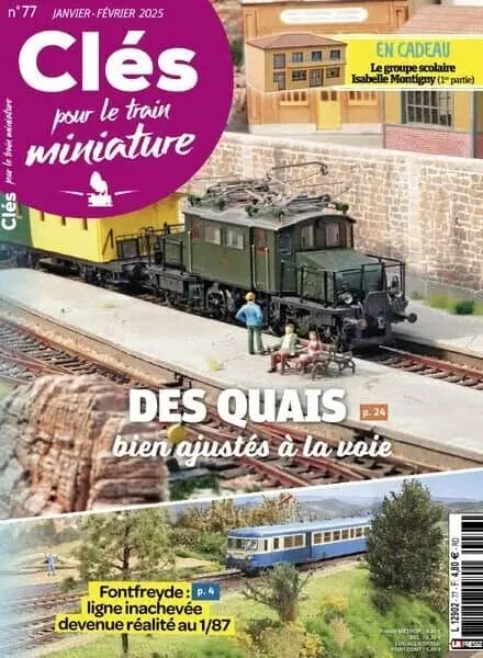 Cles pour le train miniature – Janvier-Fevrier 2025