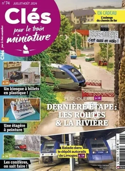 Cles pour le train miniature – Juillet-Aout 2024