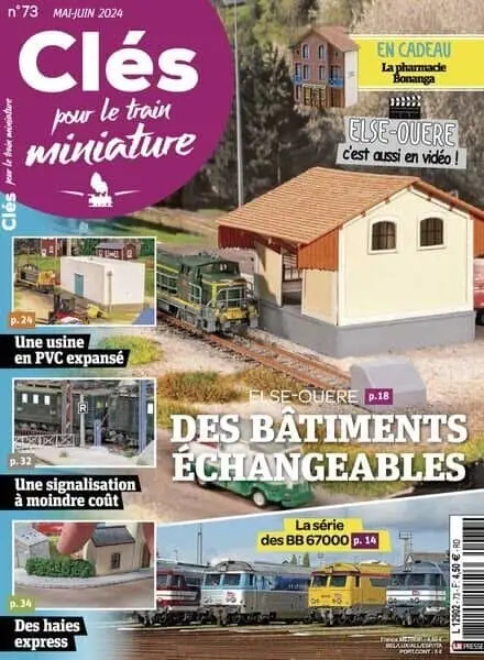 Cles pour le train miniature – Mai-Juin 2024