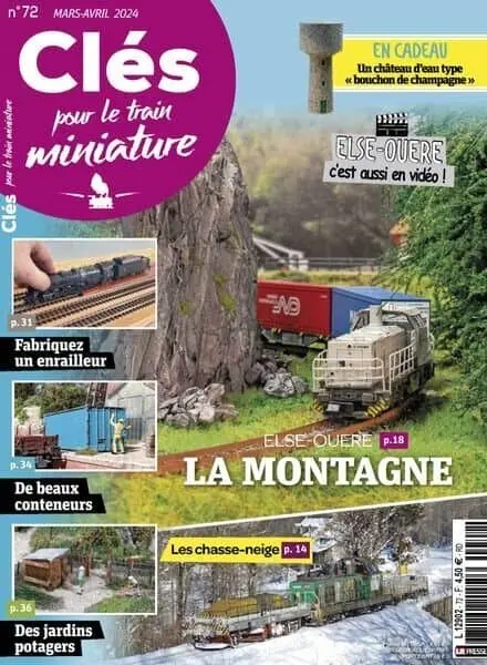 Cles pour le train miniature – Mars-Avril 2024