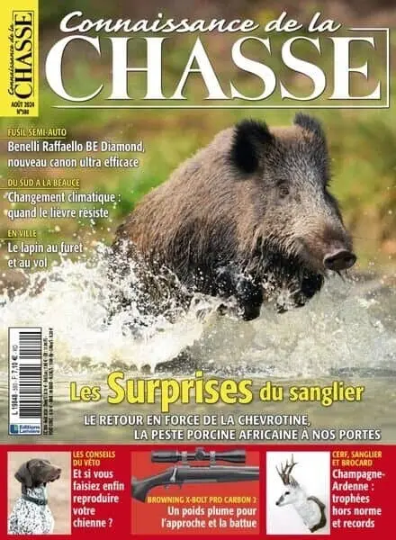 Connaissance de la Chasse – Aout 2024