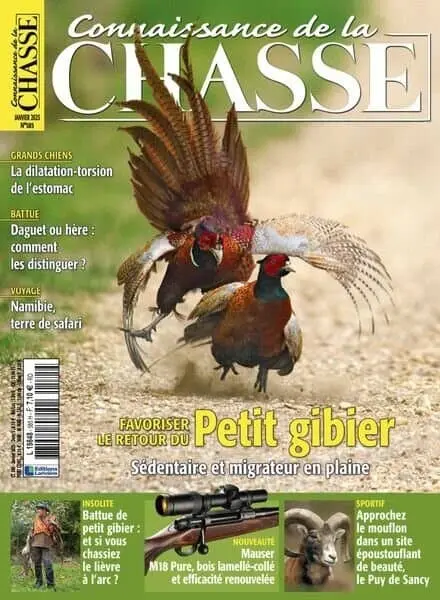 Connaissance de la Chasse – Janvier 2025