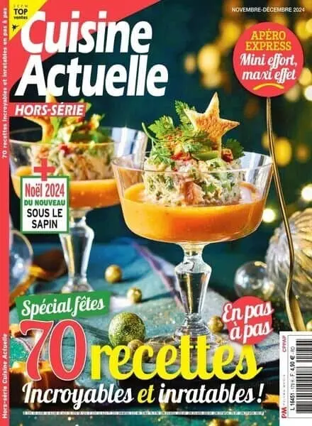 Cuisine Actuelle – Hors-Serie – Novembre-Decembre 2024