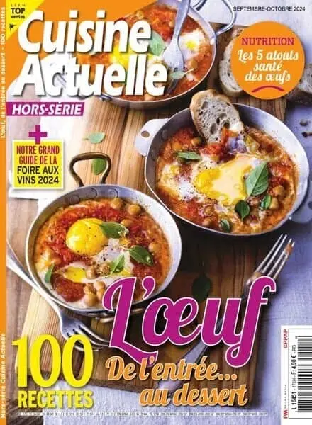 Cuisine Actuelle – Hors-Serie – Septembre-Octobre 2024