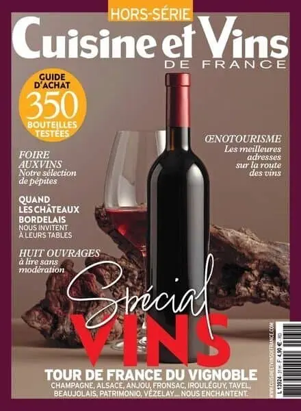 Cuisine et Vins de France – Hors-Serie N 44 – Aout 2024