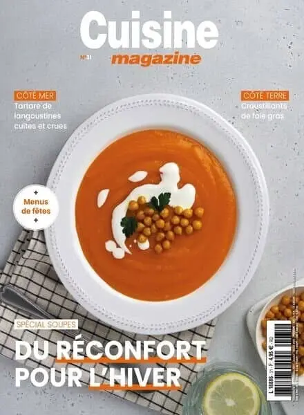 Cuisine Magazine – Decembre 2024 – Janvier-Fevrier 2025