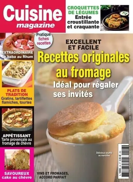 Cuisine Magazine – Mars-Avril-Mai 2024