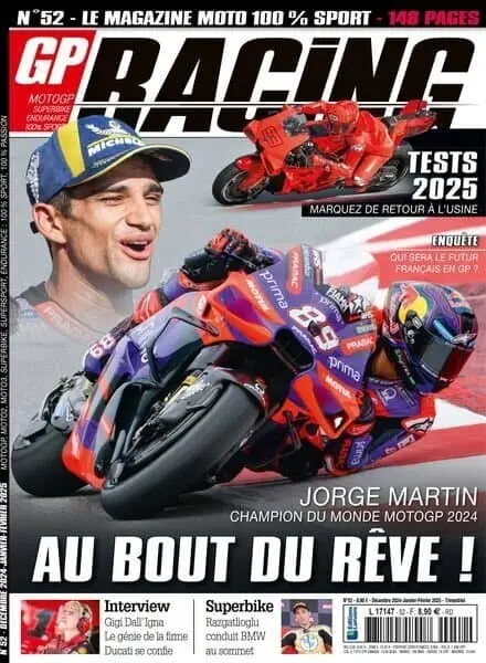 GP Racing – Decembre 2024 – Fevrier 2025