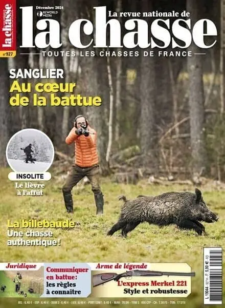 La Revue nationale de La chasse – Decembre 2024