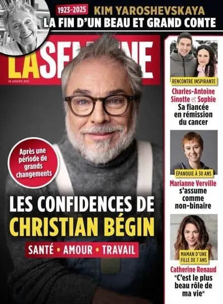 La Semaine – 24 Janvier 2025