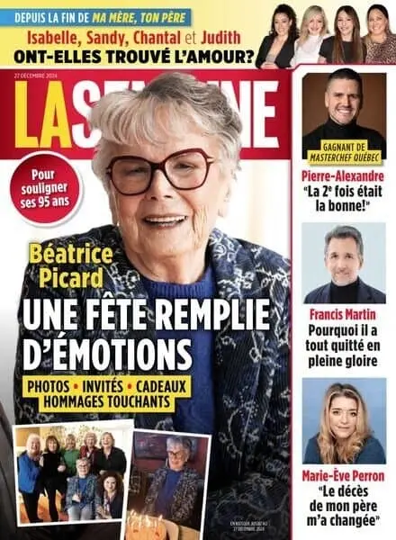 La Semaine – 27 Decembre 2024