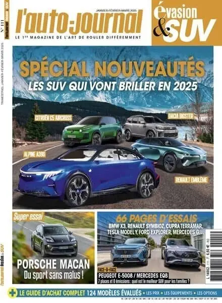 L’Auto-Journal 4×4 – Janvier-Fevrier-Mars 2025