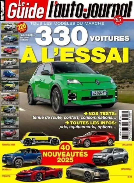 L’Auto-Journal Le Guide – Janvier-Fevrier-Mars 2025