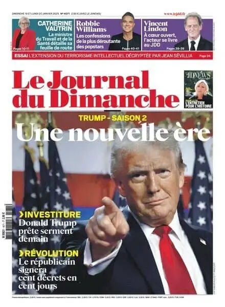 Le Journal du dimanche – 21 Janvier 2025