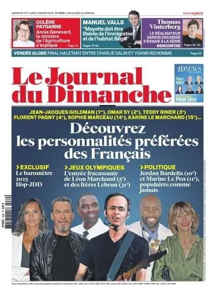 Le Journal du dimanche – 7 Janvier 2025