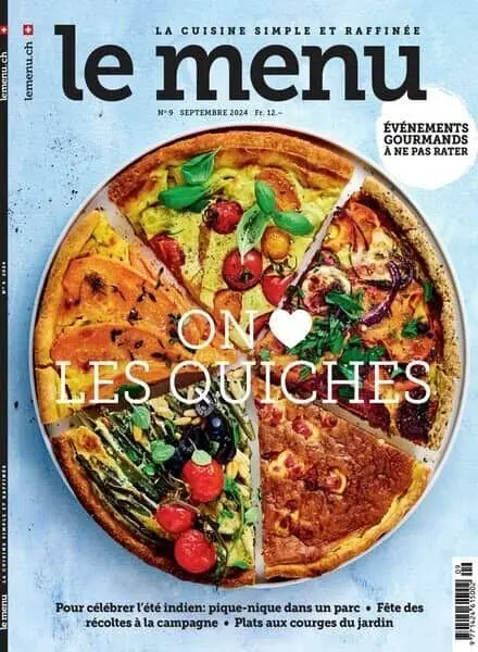 le menu edition francaise – Septembre 2024