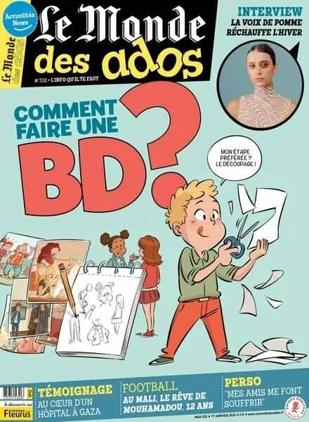 Le Monde des Ados – 17 Janvier 2024