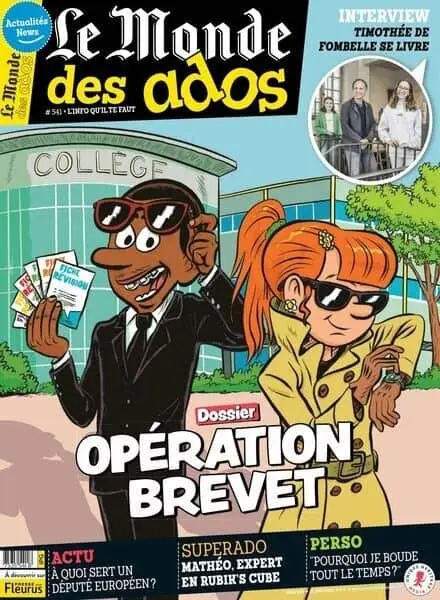 Le Monde des Ados – 22 Mai 2024