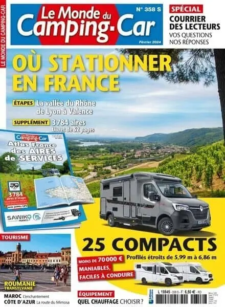 Le Monde du Camping-Car – Fevrier 2024