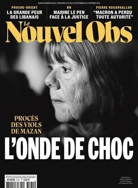 Le Nouvel Obs – 26 Septembre 2024