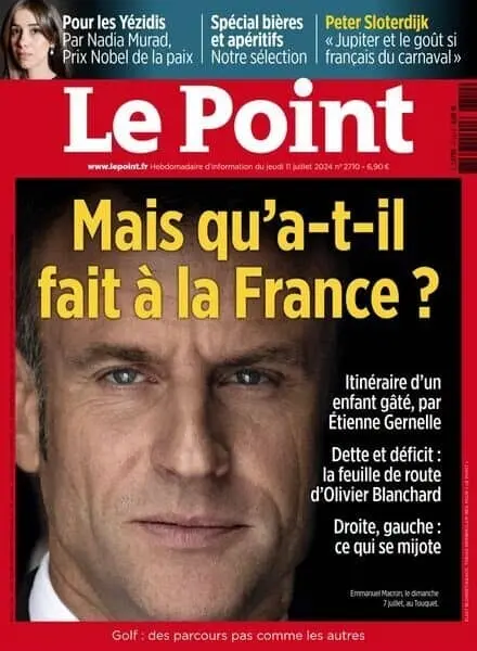 Le Point – 11 Juillet 2024