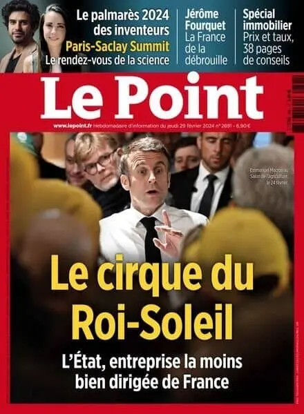 Le Point – 29 Fevrier 2024