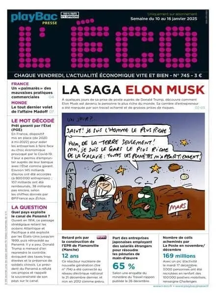 L’eCO – 10 Janvier 2025