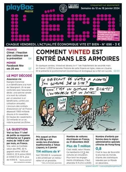 L’eCO – 12 Janvier 2024