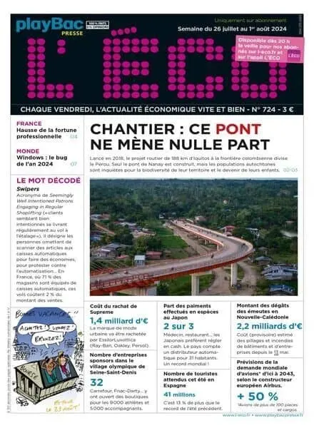 L’eCO – 26 Juillet 2024