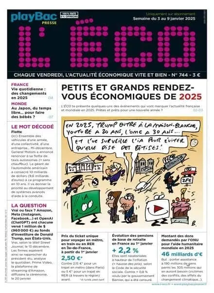 L’eCO – 3 Janvier 2025