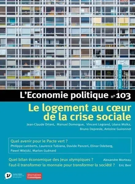 L’Economie Politique – Aout-Octobre 2024