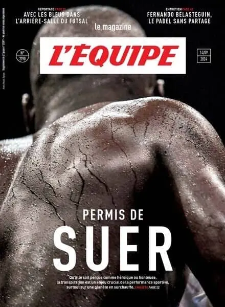 L’Equipe Magazine – 14 Septembre 2024