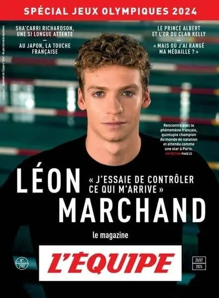 L’Equipe Magazine – 20 Juillet 2024