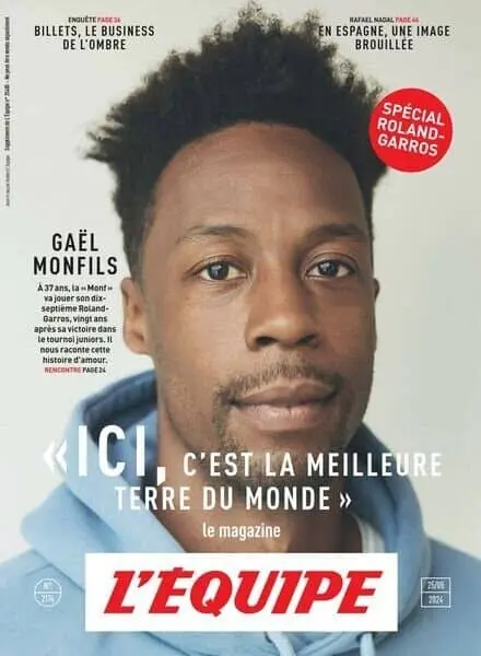 L’Equipe Magazine – 25 Mai 2024