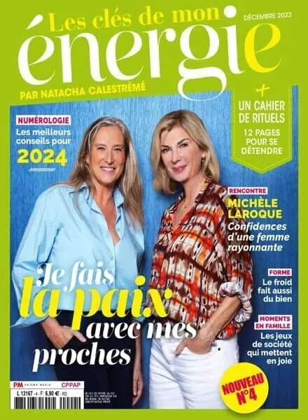 Les cles de mon energie – Decembre 2023