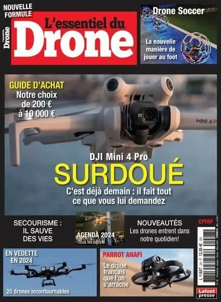 L’Essentiel du Drone – Janvier-Fevrier-Mars 2024