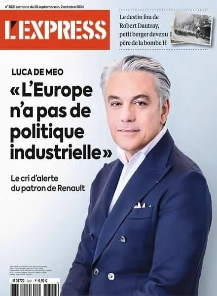 L’Express – 26 Septembre 2024