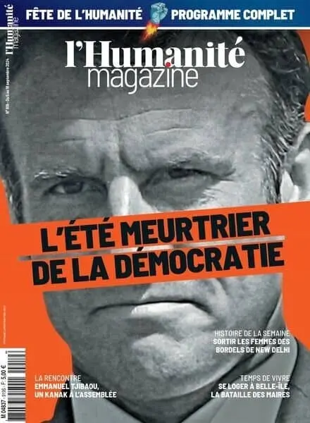 L’Humanite Magazine – 5 Septembre 2024