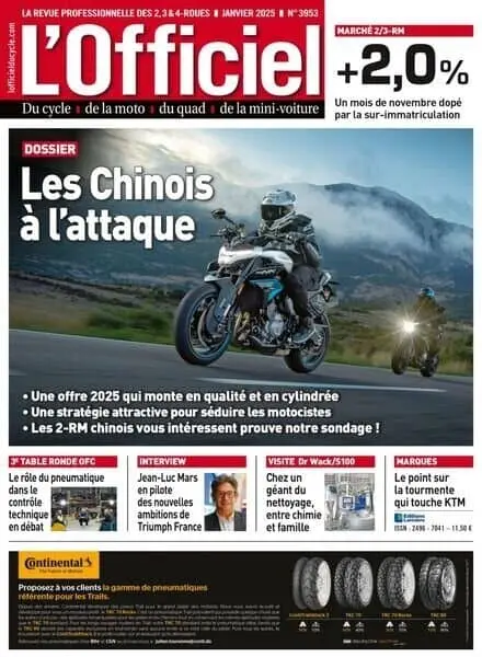 L’Officiel du Cycle – Janvier 2025